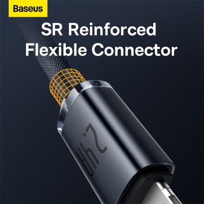 Cáp sạc nhanh hiệu Baseus Crystal Shine Series USB to iP 2.4A 1.2m - Trải nghiệm sự kết hợp hoàn hảo giữa phong cách và hiệu năng với cáp sạc <strong>Baseus Crystal Shine Series</strong> USB to iP. Được thiết kế cho các củ sạc USB-A, cáp cung cấp dòng điện nhanh và ổn định lên đến 2.4A, giúp nạp năng lượng hiệu quả cho iPhone, iPad của bạn. Điểm nhấn là thiết kế "Crystal Shine" lấp lánh với đầu cắm hợp kim nhôm và dây dù bện cao cấp, biến sợi cáp thành một phụ kiện thời trang thực thụ. Chip thông minh tích hợp đảm bảo sạc an toàn, bảo vệ pin tối ưu. Với độ bền vượt trội và khả năng chống rối, chống đứt hiệu quả, cáp <strong>Baseus Crystal Shine Series</strong> là lựa chọn lý tưởng để thay thế sợi cáp cũ của bạn.