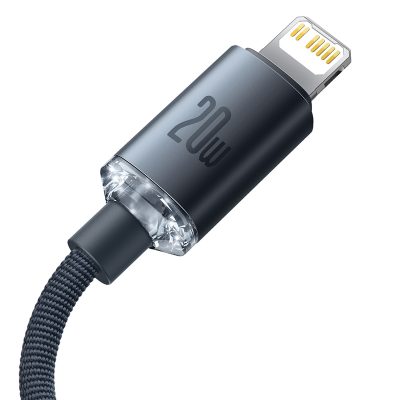 Cáp sạc nhanh hiệu Baseus Crystal Shine Series Type-C to iP 20W - Nâng cấp trải nghiệm sạc cho iPhone của bạn với cáp <strong>Baseus Crystal Shine Series</strong> Type-C to iP 20W. Sở hữu thiết kế lấp lánh, sang trọng với đầu cắm hợp kim nhôm và vỏ bọc dây dù bện cao cấp, đây không chỉ là một sợi cáp sạc mà còn là một phụ kiện thời trang. Hỗ trợ công suất sạc nhanh Power Delivery (PD) 20W, cáp giúp sạc đầy 60% pin cho iPhone chỉ trong 30 phút. Chip thông minh tích hợp tự động điều chỉnh dòng điện, đảm bảo sạc nhanh nhưng vẫn an toàn tuyệt đối cho thiết bị của bạn. Với độ dài 1.2m tiện lợi và độ bền vượt trội, cáp <strong>Baseus Crystal Shine Series</strong> là sự kết hợp hoàn hảo giữa thẩm mỹ và hiệu năng.
