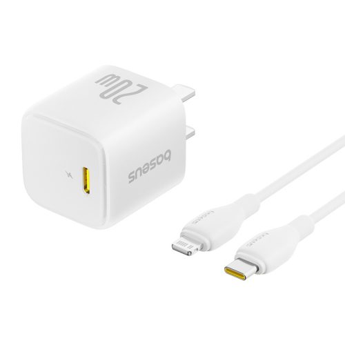Bộ sạc nhanh hiệu Baseus Cube 1C 20W CN Foldable Version (With Cable USB-C to ip 20W 1m) - Hình ảnh 3
