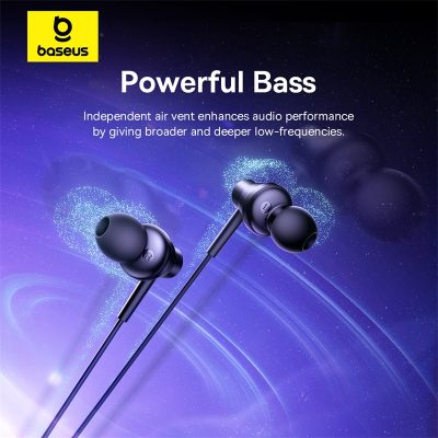 Tai nghe có dây hiệu Baseus Encok CZ11 - Khám phá giải pháp âm thanh hoàn hảo cho các thiết bị Type-C với tai nghe <strong>Baseus Encok CZ11</strong>. Được thiết kế dành riêng cho điện thoại, máy tính bảng không có cổng 3.5mm, tai nghe mang đến khả năng kết nối plug-and-play tiện lợi. Màng loa composite 14mm tái tạo chất âm Hi-Fi sống động, cân bằng giữa dải bass mạnh mẽ và treble trong trẻo. Thiết kế công thái học với góc nghiêng thông minh và tips silicone mềm mại, đảm bảo cảm giác đeo thoải mái và khả năng cách âm thụ động hiệu quả. Tích hợp micro và bộ điều khiển ngay trên dây, <strong>Baseus Encok CZ11</strong> là người bạn đồng hành lý tưởng cho cả nhu cầu nghe nhạc và đàm thoại hàng ngày.