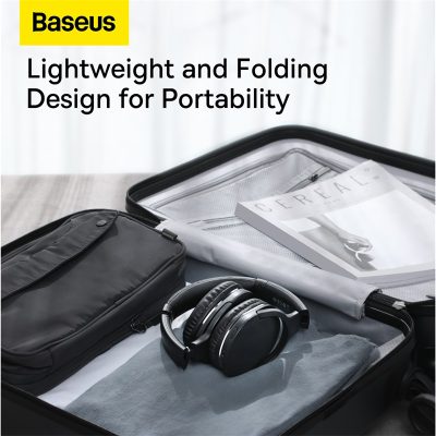 Tai nghe chụp tai không dây Baseus Encok D02 Pro - Tận hưởng âm nhạc không giới hạn với tai nghe chụp tai <strong>Baseus Encok D02 Pro</strong>. Nổi bật với thời lượng pin cực khủng lên đến 50 giờ, bạn có thể nghe nhạc cả tuần chỉ với một lần sạc. Công nghệ Bluetooth 5.3 mới nhất đảm bảo kết nối ổn định, liền mạch cùng độ trễ siêu thấp. Màng loa dynamic 40mm mang đến chất âm Hi-Fi sống động, bass sâu và treble chi tiết. Thiết kế gập gọn thông minh cùng đệm tai siêu mềm mang lại sự thoải mái tối đa khi đeo. Đặc biệt, <strong>Baseus Encok D02 Pro</strong> hỗ trợ cả chế độ có dây qua cổng 3.5mm, không lo gián đoạn cuộc vui. Nâng cấp trải nghiệm nghe nhạc của bạn ngay hôm nay!