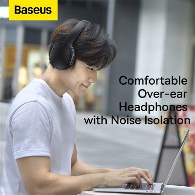 Tai nghe chụp tai không dây Baseus Encok D02 Pro - Tận hưởng âm nhạc không giới hạn với tai nghe chụp tai <strong>Baseus Encok D02 Pro</strong>. Nổi bật với thời lượng pin cực khủng lên đến 50 giờ, bạn có thể nghe nhạc cả tuần chỉ với một lần sạc. Công nghệ Bluetooth 5.3 mới nhất đảm bảo kết nối ổn định, liền mạch cùng độ trễ siêu thấp. Màng loa dynamic 40mm mang đến chất âm Hi-Fi sống động, bass sâu và treble chi tiết. Thiết kế gập gọn thông minh cùng đệm tai siêu mềm mang lại sự thoải mái tối đa khi đeo. Đặc biệt, <strong>Baseus Encok D02 Pro</strong> hỗ trợ cả chế độ có dây qua cổng 3.5mm, không lo gián đoạn cuộc vui. Nâng cấp trải nghiệm nghe nhạc của bạn ngay hôm nay!