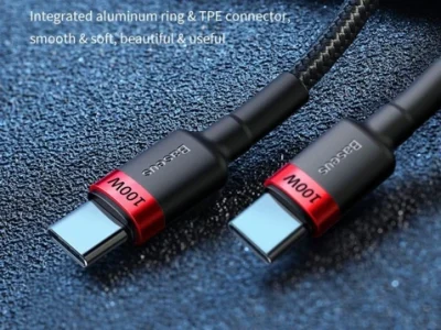 Cáp sạc nhanh hiệu Baseus Explorer Series with Smart Temperature Control USB to Type-C 100W 1m - Nâng tầm trải nghiệm sạc của bạn với cáp <strong>Baseus Explorer Series</strong> USB to Type-C 100W. Được thiết kế cho các dòng điện thoại Android có công suất sạc siêu nhanh, cáp hỗ trợ công suất lên đến 100W, nạp đầy năng lượng cho thiết bị chỉ trong chốc lát. Tính năng đột phá là công nghệ kiểm soát nhiệt độ thông minh, tự động điều chỉnh dòng điện khi nhiệt độ tăng cao, đảm bảo sạc nhanh nhưng luôn mát mẻ và an toàn. Thiết kế "Cyberpunk" với vỏ đầu cắm trong suốt độc đáo, khoe trọn bo mạch tinh vi bên trong. Đèn LED báo trạng thái và dây dù siêu bền, cáp <strong>Baseus Explorer Series</strong> là sự kết hợp hoàn hảo giữa công nghệ, tốc độ và phong cách.