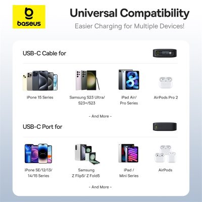 Sạc dự phòng hiệu Baseus Free2Pull with Retractable Cable 10000mAh 30W - Mệt mỏi với mớ dây cáp sạc lộn xộn? Pin sạc dự phòng <strong>Baseus Free2Pull</strong> là cuộc cách mạng về sự tiện lợi mà bạn hằng mong đợi! Thiết kế độc đáo với cáp rút gọn 2 trong 1 (Type-C & Lightning) được tích hợp sẵn, giúp bạn sạc mọi thiết bị mà không cần mang theo dây riêng. Công suất sạc nhanh Power Delivery 30W mạnh mẽ, đủ sức sạc nhanh cho cả iPhone, Android và thậm chí là MacBook Air. Dung lượng 10000mAh nhỏ gọn, lý tưởng cho nhu cầu hàng ngày, cùng màn hình LED kỹ thuật số hiển thị phần trăm pin trực quan. Sở hữu ngay <strong>Baseus Free2Pull</strong> để trải nghiệm sự tự do và gọn gàng tối thượng trong lòng bàn tay.