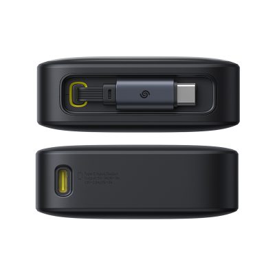 Sạc dự phòng hiệu Baseus Free2Pull with Retractable Cable 10000mAh 30W - Mệt mỏi với mớ dây cáp sạc lộn xộn? Pin sạc dự phòng <strong>Baseus Free2Pull</strong> là cuộc cách mạng về sự tiện lợi mà bạn hằng mong đợi! Thiết kế độc đáo với cáp rút gọn 2 trong 1 (Type-C & Lightning) được tích hợp sẵn, giúp bạn sạc mọi thiết bị mà không cần mang theo dây riêng. Công suất sạc nhanh Power Delivery 30W mạnh mẽ, đủ sức sạc nhanh cho cả iPhone, Android và thậm chí là MacBook Air. Dung lượng 10000mAh nhỏ gọn, lý tưởng cho nhu cầu hàng ngày, cùng màn hình LED kỹ thuật số hiển thị phần trăm pin trực quan. Sở hữu ngay <strong>Baseus Free2Pull</strong> để trải nghiệm sự tự do và gọn gàng tối thượng trong lòng bàn tay.