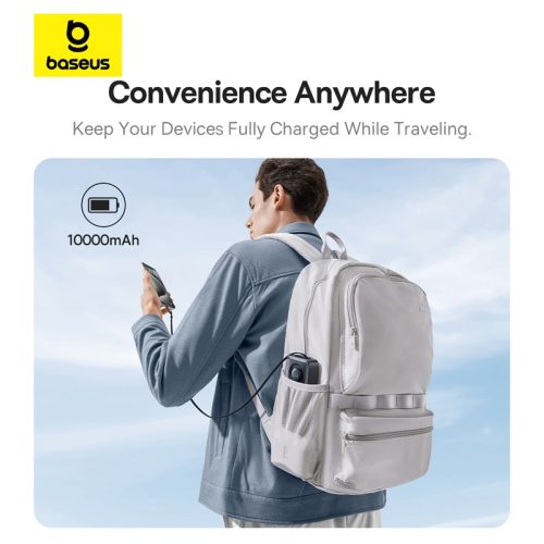 Sạc dự phòng hiệu Baseus Free2Pull with Retractable Cable 10000mAh 30W - Hình ảnh 6