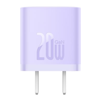 Bộ sạc nhanh hiệu Baseus GaN5 1C 20W CN Set (Mini) - Kèm dây sạc Type-C to iP PD 20W 1m - Trải nghiệm công nghệ sạc của tương lai với bộ sạc <strong>Baseus GaN5 1C 20W</strong>. Nhờ công nghệ GaN5 (Gallium Nitride thế hệ 5) tiên tiến, củ sạc có kích thước siêu nhỏ gọn, nhỏ hơn 50% so với củ sạc 20W thông thường nhưng vẫn cung cấp công suất sạc nhanh Power Delivery 20W mạnh mẽ. Sạc đầy 60% pin cho iPhone chỉ trong 30 phút. Thiết kế chân cắm gập CN tiện lợi, lý tưởng cho việc di chuyển. Bộ sản phẩm đi kèm sẵn cáp sạc nhanh Type-C to Lightning 1m chất lượng cao, tạo thành một giải pháp sạc toàn diện, mua là dùng ngay. Chọn ngay bộ sạc <strong>Baseus GaN5 1C 20W</strong> để sở hữu sự kết hợp hoàn hảo giữa kích thước, tốc độ và sự an toàn.