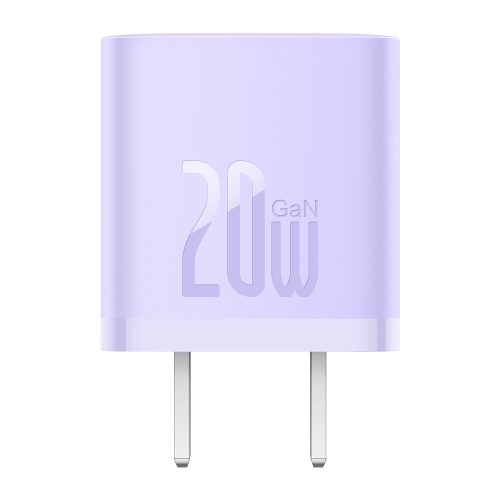 Bộ sạc nhanh hiệu Baseus GaN5 1C 20W CN Set (Mini) - Kèm dây sạc Type-C to iP PD 20W 1m - Hình ảnh 3