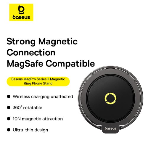 Giá đỡ điện thoại hiệu Baseus MagPro Series II Magnetic Ring - Hình ảnh 7