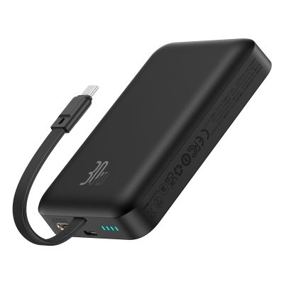 Sạc dự phòng không dây hiệu Baseus Magnetic Mini Fast Charge Type-C Edition 10000mAh 30W - Tạm biệt sự cồng kềnh với pin sạc dự phòng <strong>Baseus Magnetic Mini</strong> 10000mAh 30W! Đây là giải pháp năng lượng tối ưu, kết hợp thiết kế siêu nhỏ gọn (nhỏ hơn cả iPhone Mini) và sức mạnh sạc nhanh PD 30W đột phá. Lực hít từ tính cực mạnh bám chắc vào mặt lưng iPhone, cho phép bạn vừa sạc không dây, vừa sử dụng điện thoại thoải mái. Công suất 30W đủ sức sạc nhanh cho cả iPhone, các dòng flagship Android và thậm chí là MacBook Air. Dung lượng 10000mAh bền bỉ cùng màn hình LED kỹ thuật số hiển thị chính xác % pin. <strong>Baseus Magnetic Mini</strong> là sự lựa chọn hoàn hảo cho người dùng tìm kiếm sức mạnh, sự tiện lợi và tính di động tối đa.