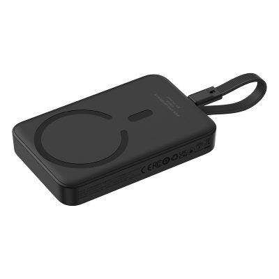 Sạc dự phòng không dây hiệu Baseus Magnetic Mini Fast Charge Type-C Edition 10000mAh 30W - Tạm biệt sự cồng kềnh với pin sạc dự phòng <strong>Baseus Magnetic Mini</strong> 10000mAh 30W! Đây là giải pháp năng lượng tối ưu, kết hợp thiết kế siêu nhỏ gọn (nhỏ hơn cả iPhone Mini) và sức mạnh sạc nhanh PD 30W đột phá. Lực hít từ tính cực mạnh bám chắc vào mặt lưng iPhone, cho phép bạn vừa sạc không dây, vừa sử dụng điện thoại thoải mái. Công suất 30W đủ sức sạc nhanh cho cả iPhone, các dòng flagship Android và thậm chí là MacBook Air. Dung lượng 10000mAh bền bỉ cùng màn hình LED kỹ thuật số hiển thị chính xác % pin. <strong>Baseus Magnetic Mini</strong> là sự lựa chọn hoàn hảo cho người dùng tìm kiếm sức mạnh, sự tiện lợi và tính di động tối đa.