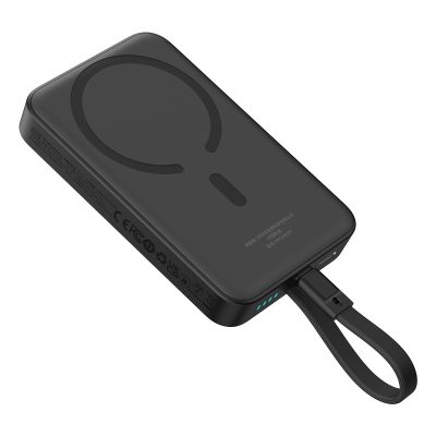 Sạc dự phòng không dây hiệu Baseus Magnetic Mini Fast Charge Type-C Edition 10000mAh 30W - Tạm biệt sự cồng kềnh với pin sạc dự phòng <strong>Baseus Magnetic Mini</strong> 10000mAh 30W! Đây là giải pháp năng lượng tối ưu, kết hợp thiết kế siêu nhỏ gọn (nhỏ hơn cả iPhone Mini) và sức mạnh sạc nhanh PD 30W đột phá. Lực hít từ tính cực mạnh bám chắc vào mặt lưng iPhone, cho phép bạn vừa sạc không dây, vừa sử dụng điện thoại thoải mái. Công suất 30W đủ sức sạc nhanh cho cả iPhone, các dòng flagship Android và thậm chí là MacBook Air. Dung lượng 10000mAh bền bỉ cùng màn hình LED kỹ thuật số hiển thị chính xác % pin. <strong>Baseus Magnetic Mini</strong> là sự lựa chọn hoàn hảo cho người dùng tìm kiếm sức mạnh, sự tiện lợi và tính di động tối đa.