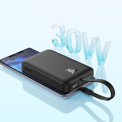 Sạc dự phòng không dây hiệu Baseus Magnetic Mini Fast Charge Type-C Edition 10000mAh 30W - Tạm biệt sự cồng kềnh với pin sạc dự phòng <strong>Baseus Magnetic Mini</strong> 10000mAh 30W! Đây là giải pháp năng lượng tối ưu, kết hợp thiết kế siêu nhỏ gọn (nhỏ hơn cả iPhone Mini) và sức mạnh sạc nhanh PD 30W đột phá. Lực hít từ tính cực mạnh bám chắc vào mặt lưng iPhone, cho phép bạn vừa sạc không dây, vừa sử dụng điện thoại thoải mái. Công suất 30W đủ sức sạc nhanh cho cả iPhone, các dòng flagship Android và thậm chí là MacBook Air. Dung lượng 10000mAh bền bỉ cùng màn hình LED kỹ thuật số hiển thị chính xác % pin. <strong>Baseus Magnetic Mini</strong> là sự lựa chọn hoàn hảo cho người dùng tìm kiếm sức mạnh, sự tiện lợi và tính di động tối đa.