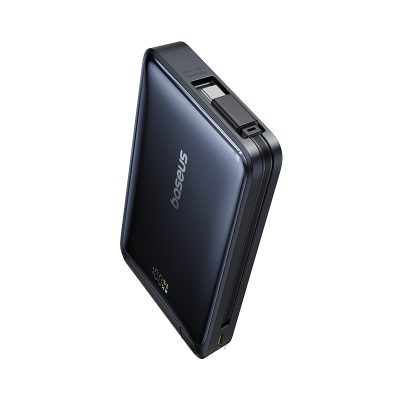 Sạc dự phòng hiệu Baseus Nomos Qi2 3-in-1 Magnetic 10000mAh 45W - Đón đầu tương lai của sạc di động với <strong>Baseus Nomos Qi2 3-in-1 Magnetic 10000mAh 45W</strong>. Đây là giải pháp năng lượng tối thượng, kết hợp sạc không dây từ tính chuẩn Qi2 15W hiệu suất cao và sạc có dây Power Delivery 45W mạnh mẽ, đủ sức sạc nhanh cho cả MacBook. Thiết kế "3 trong 1" thông minh biến nó thành một viên pin di động, một chân đế sạc để bàn thanh lịch và một trạm sạc có dây đa năng. Với dung lượng 10000mAh, màn hình kỹ thuật số và thiết kế cao cấp, <strong>Baseus Nomos Qi2 3-in-1 Magnetic 10000mAh 45W</strong> là người bạn đồng hành hoàn hảo cho người dùng công nghệ đòi hỏi cao nhất về hiệu năng và sự tiện lợi.