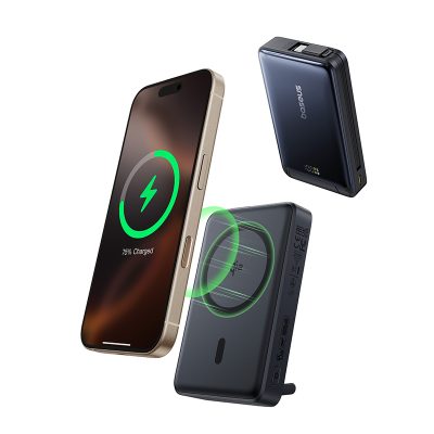 Sạc dự phòng hiệu Baseus Nomos Qi2 3-in-1 Magnetic 10000mAh 45W - Đón đầu tương lai của sạc di động với <strong>Baseus Nomos Qi2 3-in-1 Magnetic 10000mAh 45W</strong>. Đây là giải pháp năng lượng tối thượng, kết hợp sạc không dây từ tính chuẩn Qi2 15W hiệu suất cao và sạc có dây Power Delivery 45W mạnh mẽ, đủ sức sạc nhanh cho cả MacBook. Thiết kế "3 trong 1" thông minh biến nó thành một viên pin di động, một chân đế sạc để bàn thanh lịch và một trạm sạc có dây đa năng. Với dung lượng 10000mAh, màn hình kỹ thuật số và thiết kế cao cấp, <strong>Baseus Nomos Qi2 3-in-1 Magnetic 10000mAh 45W</strong> là người bạn đồng hành hoàn hảo cho người dùng công nghệ đòi hỏi cao nhất về hiệu năng và sự tiện lợi.