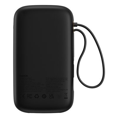 Sạc dự phòng hiệu Baseus Qpow2 Dual-Cable Digital Display Fast Charge 20000mAh 22.5W - Chấm dứt nỗi lo quên dây sạc với pin sạc dự phòng <strong>Baseus Qpow2</strong>! Đây là giải pháp năng lượng tối thượng với 2 cáp sạc (1 Type-C & 1 Lightning) được tích hợp sẵn, gọn gàng ngay trên thân pin. Với công suất sạc nhanh 22.5W, sản phẩm hỗ trợ đa giao thức từ Huawei SCP đến PD 20W, giúp sạc 60% pin cho iPhone chỉ trong 30 phút. Dung lượng khủng 20000mAh đảm bảo năng lượng cho nhiều ngày, trong khi màn hình LED kỹ thuật số hiển thị chính xác % pin còn lại. Đặc biệt, <strong>Baseus Qpow2</strong> có khả năng sạc cùng lúc cho 4 thiết bị, biến nó thành một trạm năng lượng di động thực thụ. Đây là sự lựa chọn hoàn hảo cho người dùng tìm kiếm sự tiện lợi và sức mạnh tối đa.