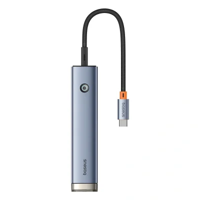 Hub Baseus Ultrajoy Series 6 cổng Air (TYPE-C TO 1 HDMI 4K@60HZ + 2 USB 3.0 + 1 USB 2.0 + 1 TYPE-C 3.0 + 1 PD)