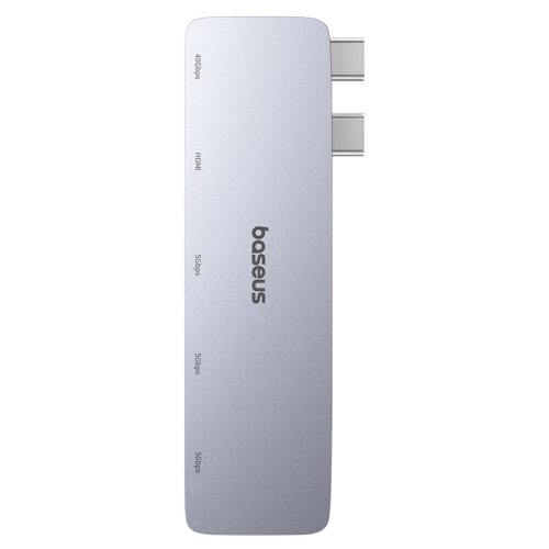 Thiết bị mở rộng hiệu Baseus UltraJoy Series 5-Port (Direct-Link Type) (USB-C*2 to USB-C 40Gbps*1+HDMI 4K@30Hz*1+USB3.0*3) - Hình ảnh 2