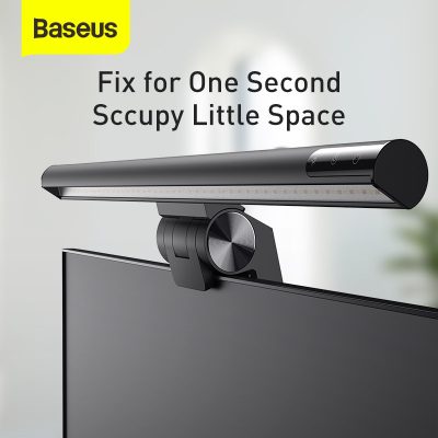 Đèn treo màn hình máy tính hiệu Baseus i-wok Series USB Asymmetric Light Source (Youth) - Nâng cấp không gian làm việc và bảo vệ đôi mắt của bạn với đèn treo màn hình <strong>Baseus i-wok Series</strong>. Được thiết kế với nguồn sáng bất đối xứng đột phá, đèn chiếu sáng tập trung vào khu vực bàn phím và tài liệu mà hoàn toàn không gây phản chiếu hay lóa màn hình, giảm thiểu mỏi mắt hiệu quả khi làm việc lâu. Với 3 chế độ màu (trắng, vàng, hỗn hợp) và khả năng điều chỉnh độ sáng vô cấp, bạn có thể dễ dàng tùy chỉnh ánh sáng phù hợp cho mọi công việc và tâm trạng. Thiết kế kẹp treo thông minh, tiết kiệm không gian bàn làm việc tối đa. Đèn treo màn hình <strong>Baseus i-wok Series</strong> là giải pháp chiếu sáng hoàn hảo cho người làm việc văn phòng, lập trình viên, nhà thiết kế và game thủ.
