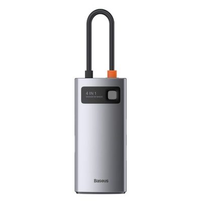Cổng chuyển đổi Baseus Metal Gleam Hub Type C 4-IN-1