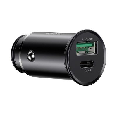 Sạc ô tô hiệu Baseus Circular metal A+C 30W PPS
