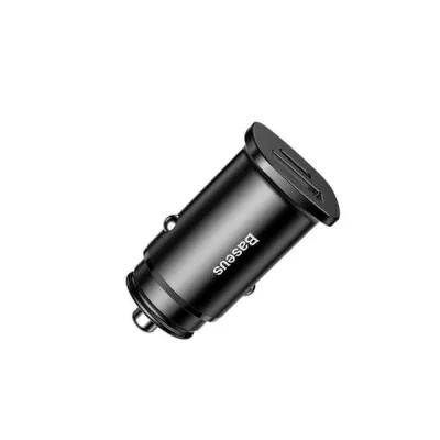 Sạc ô tô hiệu Baseus Circular metal A+C 30W PPS - Nâng cấp trải nghiệm sạc trên xe hơi của bạn với tẩu sạc <strong>Baseus Circular metal A+C 30W PPS</strong>. Với thiết kế kim loại nguyên khối sang trọng và nhỏ gọn, sản phẩm không chỉ là một phụ kiện công nghệ mà còn là điểm nhấn đẳng cấp cho nội thất xe. Trang bị 2 cổng sạc USB-A và USB-C, cùng tổng công suất 30W mạnh mẽ, tẩu sạc hỗ trợ sạc nhanh PD cho iPhone và đặc biệt là công nghệ PPS (Super Fast Charging) cho các dòng điện thoại Samsung cao cấp. Giờ đây, bạn và người đi cùng có thể nạp đầy năng lượng cho hai thiết bị cùng lúc với tốc độ đáng kinh ngạc. An toàn, hiệu quả và thẩm mỹ, <strong>Baseus Circular metal A+C 30W PPS</strong> là người bạn đồng hành không thể thiếu trên mọi nẻo đường.