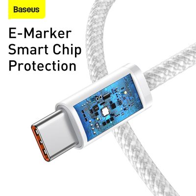 Cáp sạc nhanh hiệu Baseus Dynamic Series Type-C to Type-C 100W 1m - Giải phóng toàn bộ sức mạnh sạc của bạn với cáp <strong>Baseus Dynamic Series</strong> Type-C to Type-C 100W. Được thiết kế để đáp ứng nhu cầu năng lượng của các thiết bị đòi hỏi khắt khe nhất, cáp hỗ trợ công suất sạc Power Delivery (PD) lên đến 100W (20V/5A), cho phép sạc nhanh cả laptop, MacBook, máy tính bảng và smartphone. Tích hợp chip E-Marker thông minh, cáp tự động điều chỉnh dòng điện để đảm bảo an toàn tuyệt đối cho thiết bị của bạn. Lớp vỏ bọc bằng dây dù bện hai màu thời trang, siêu bền bỉ, chống rối và chống đứt gãy hiệu quả. Hãy nâng cấp trải nghiệm sạc của bạn với cáp <strong>Baseus Dynamic Series</strong> ngay hôm nay!