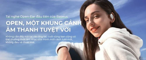 Tai Nghe Bluetooth Baseus Eli Sport 1 Open-Ear TWS Earbuds - Hình ảnh 9
