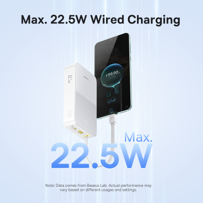 Sạc dự phòng hiệu Baseus EnerFill FC51 Bipow2 Pro Digital Display with Built-in Cable 20000mAh 22.5W - Nói lời tạm biệt với những sợi cáp sạc rối rắm và nỗi lo quên mang theo cáp! Sạc dự phòng <strong>Baseus EnerFill FC51 Bipow2 Pro Digital Display</strong> là giải pháp năng lượng "tất cả trong một" mà bạn đang tìm kiếm. Với dung lượng khủng 20000mAh và công suất sạc nhanh 22.5W, sản phẩm đảm bảo cung cấp năng lượng cho nhiều thiết bị trong nhiều ngày. Điểm nhấn đặc biệt là sợi cáp Type-C tích hợp sẵn tiện lợi và màn hình LED kỹ thuật số hiển thị chính xác từng % pin. Thiết kế nhỏ gọn, hiện đại cùng nhiều cổng sạc, <strong>Baseus EnerFill FC51 Bipow2 Pro Digital Display</strong> là người bạn đồng hành lý tưởng cho mọi chuyến đi, giúp bạn luôn kết nối.