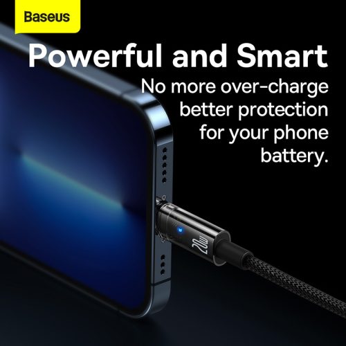 Cáp sạc nhanh tự ngắt hiệu Baseus Explorer Series Type-C to IP 20W 1m - Hình ảnh 10