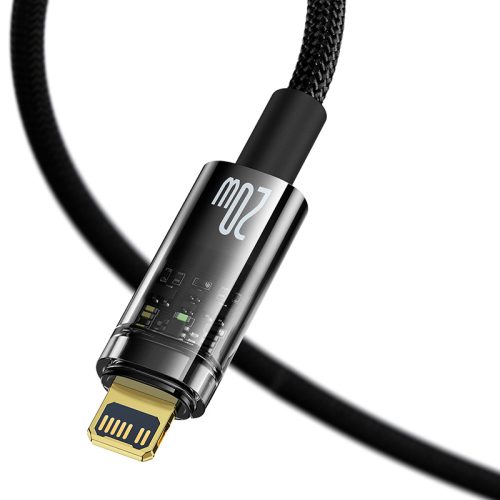 Cáp sạc nhanh tự ngắt hiệu Baseus Explorer Series Type-C to IP 20W 1m - Hình ảnh 3