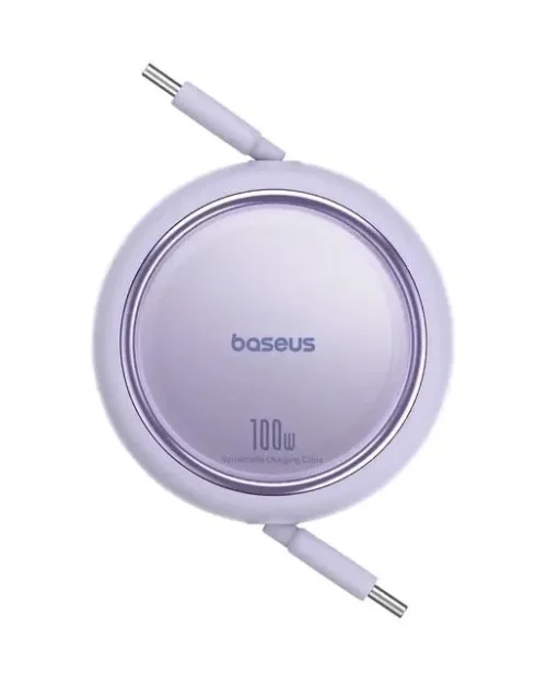 Cáp sạc hiệu Baseus Free2Draw Mini Retractable Type-C to Type-C 100W 1m - Hình ảnh 17
