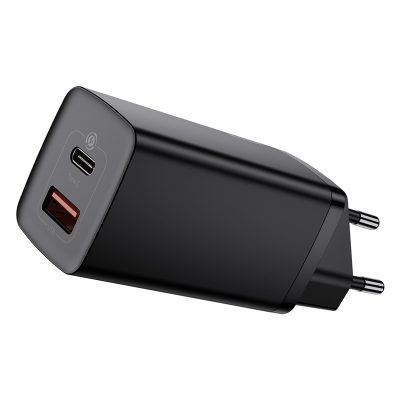 Sạc nhanh hiệu Baseus GaN2 Lite C+U 65W EU