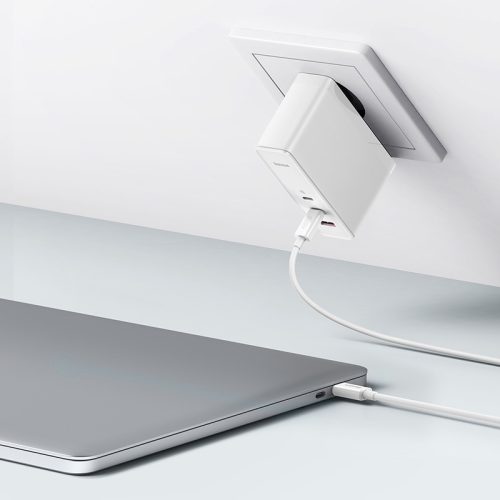 Bộ sạc nhanh hiệu Baseus GaN5 Pro 2C + U 140W EU (With Cable Type-C to Type-C 240W 1m) - Hình ảnh 11