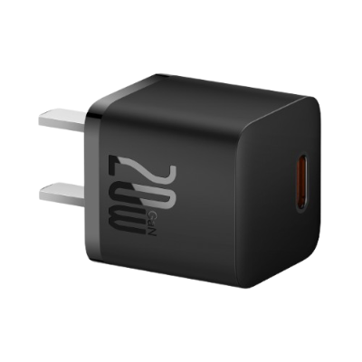 Củ sạc nhanh Baseus GaN5 Fast Charger 1C 20W - Trải nghiệm công nghệ sạc của tương lai với củ sạc <strong>Baseus GaN5 Fast Charger 1C 20W</strong>. Nhờ công nghệ GaN5 (Gallium Nitride thế hệ 5) tiên tiến, củ sạc có kích thước siêu nhỏ gọn, nhỏ hơn 50% so với củ sạc 20W thông thường nhưng vẫn cung cấp công suất sạc nhanh Power Delivery 20W mạnh mẽ. Sạc đầy 60% pin cho iPhone chỉ trong 30 phút. Công nghệ kiểm soát nhiệt độ thông minh BCT đảm bảo sạc nhanh nhưng luôn mát mẻ và an toàn. Thiết kế tối giản, sang trọng, <strong>Baseus GaN5 Fast Charger 1C 20W</strong> là sự lựa chọn hoàn hảo để thay thế củ sạc cũ, mang lại sự kết hợp hoàn hảo giữa kích thước, tốc độ và sự an toàn.