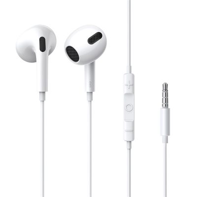 Tai nghe có dây hiệu Baseus Encok 3.5mm lateral in-ear H17 - Trải nghiệm sự thoải mái vượt trội với tai nghe <strong>Baseus Encok 3.5mm lateral in-ear H17</strong>. Thiết kế lateral in-ear với góc nghiêng 108° độc đáo giúp tai nghe nằm gọn trong vành tai một cách tự nhiên, không gây đau hay bí bách như các dòng in-ear truyền thống. Màng loa polymer 14mm kết hợp với khoang âm thanh độc lập mang đến chất âm cân bằng, bass mạnh mẽ và treble trong trẻo. Micro MEMS độ nhạy cao đảm bảo mọi cuộc gọi đều rõ ràng, liền lạc. Tích hợp bộ điều khiển 3 phím tiện lợi, dễ dàng thao tác nhạc và cuộc gọi. <strong>Baseus Encok 3.5mm lateral in-ear H17</strong> là lựa chọn hoàn hảo cho người dùng tìm kiếm sự thoải mái và chất lượng âm thanh ổn định hàng ngày.