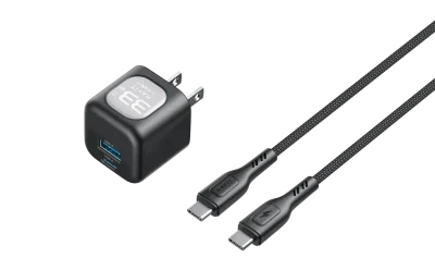 Combo Cốc - Cáp Sạc Nhanh HAVIT UC233, Sạc Nhanh PD 30W + USB-A 30W, Cáp C-C PD 60W - BH 12 Tháng