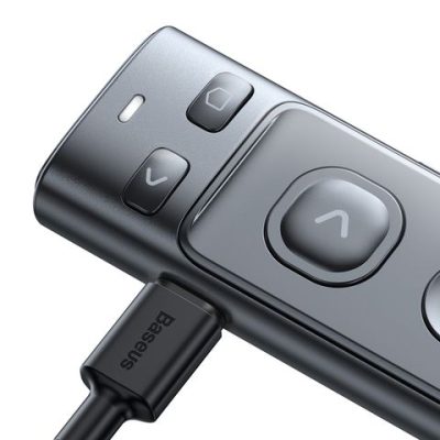 Bút Trình Chiếu Baseus Orange Dot Wireless Presenter (Red Laser) - Nâng tầm chuyên nghiệp cho mọi bài thuyết trình với bút trình chiếu <strong>Baseus Orange Dot Wireless Presenter (Red Laser)</strong>. Được thiết kế tối giản và tinh tế, sản phẩm cho phép bạn điều khiển slide một cách mượt mà từ khoảng cách lên đến 100m. Tia laser màu đỏ rõ nét giúp bạn dễ dàng thu hút và định hướng sự chú ý của khán giả vào những điểm quan trọng. Điểm độc đáo nhất là đầu thu 2 trong 1, tích hợp cả cổng USB-A và Type-C, tương thích với mọi loại laptop từ cũ đến mới nhất mà không cần adapter. Với thiết kế cắm là chạy, <strong>Baseus Orange Dot Wireless Presenter (Red Laser)</strong> là công cụ không thể thiếu cho các giảng viên, doanh nhân và bất kỳ ai muốn làm chủ không gian và truyền tải thông điệp một cách tự tin, ấn tượng.