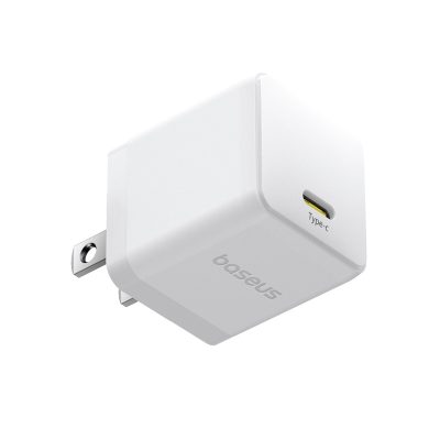 Bộ sạc hiệu Baseus Palm 1C 20W US - Kèm cáp USB-C to USB-C 1m - Trải nghiệm sức mạnh sạc nhanh trong một thiết kế nhỏ gọn đến kinh ngạc với bộ sạc <strong>Baseus Palm 1C 20W US</strong>. Với kích thước chỉ nằm gọn trong lòng bàn tay, củ sạc này cung cấp công suất 20W mạnh mẽ, giúp sạc đầy 60% pin cho các dòng điện thoại Android cao cấp chỉ trong 30 phút. Đặc biệt, bộ sản phẩm là một giải pháp toàn diện khi đi kèm sẵn cáp sạc USB-C to USB-C dài 1m chất lượng cao từ Baseus, giúp bạn tiết kiệm chi phí và luôn sẵn sàng nạp năng lượng. An toàn, tiện lợi và hiệu quả, <strong>Baseus Palm 1C 20W US</strong> là lựa chọn hoàn hảo cho người dùng Samsung, Google Pixel, iPad và các thiết bị Type-C khác.