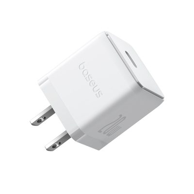Bộ sạc hiệu Baseus Palm 1C 20W US - Kèm cáp USB-C to USB-C 1m - Trải nghiệm sức mạnh sạc nhanh trong một thiết kế nhỏ gọn đến kinh ngạc với bộ sạc <strong>Baseus Palm 1C 20W US</strong>. Với kích thước chỉ nằm gọn trong lòng bàn tay, củ sạc này cung cấp công suất 20W mạnh mẽ, giúp sạc đầy 60% pin cho các dòng điện thoại Android cao cấp chỉ trong 30 phút. Đặc biệt, bộ sản phẩm là một giải pháp toàn diện khi đi kèm sẵn cáp sạc USB-C to USB-C dài 1m chất lượng cao từ Baseus, giúp bạn tiết kiệm chi phí và luôn sẵn sàng nạp năng lượng. An toàn, tiện lợi và hiệu quả, <strong>Baseus Palm 1C 20W US</strong> là lựa chọn hoàn hảo cho người dùng Samsung, Google Pixel, iPad và các thiết bị Type-C khác.