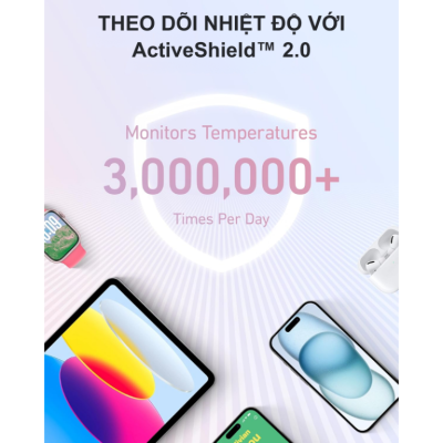 Pin Sạc Dự Phòng A1689 - Anker Zolo 20.000mAh 30W A1689 Tích Hợp Cáp USB-C - <strong>Pin Sạc Dự Phòng Anker Zolo A1689</strong> dung lượng 20.000mAh, sạc nhanh 30W qua cáp USB-C tích hợp, cổng USB-C và USB-A. Sạc iPhone 15 đến 57% trong 30 phút. <strong>A1689</strong> nhỏ gọn, màn hình LED hiển thị dung lượng, lý tưởng cho du lịch và công việc.