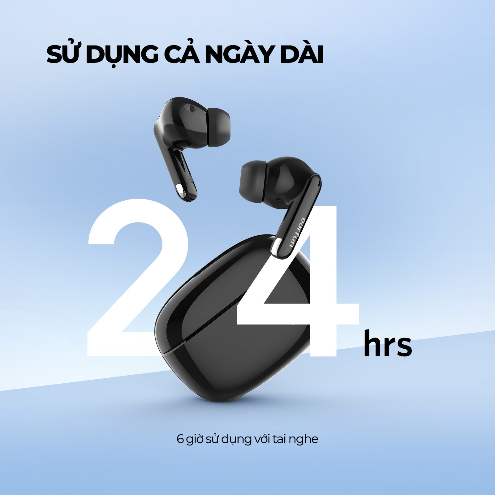 Tai nghe Bluetooth Earfun Air Mini 2 - Trải nghiệm sự tự do tuyệt đối với tai nghe <strong>Earfun Air Mini 2</strong>, một thiết kế siêu nhỏ gọn và nhẹ nhàng, mang lại cảm giác đeo thoải mái suốt cả ngày dài. Dù có kích thước khiêm tốn, sản phẩm vẫn mang đến chất âm sống động, cân bằng nhờ màng loa 10mm được tinh chỉnh đặc biệt. Công nghệ 2 micro tích hợp thuật toán khử ồn giúp mọi cuộc gọi của bạn luôn rõ ràng. Với tổng thời lượng pin 24 giờ, chuẩn chống nước IPX7 mạnh mẽ và chế độ Game Mode độ trễ thấp, <strong>Earfun Air Mini 2</strong> là sự lựa chọn hoàn hảo cho những ai yêu thích sự tối giản, tiện lợi và cần một người bạn đồng hành âm thanh đáng tin cậy cho mọi hoạt động hàng ngày.