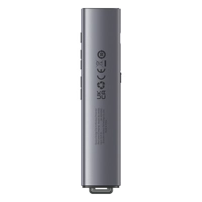 Bút trình chiếu hiệu Baseus Orange Dot AI Wireless Presenter (Red Laser)(Charging) - Nâng tầm đẳng cấp và sự chuyên nghiệp cho mọi bài thuyết trình của bạn với bút trình chiếu <strong>Baseus Orange Dot AI Wireless Presenter (Red Laser)</strong>. Sản phẩm từng đoạt giải thưởng thiết kế Red Dot danh giá, với kiểu dáng tối giản, sang trọng và nút bấm màu cam đặc trưng. Không chỉ là một chiếc bút lật trang thông thường, nó còn được trang bị các tính năng AI thông minh như mở siêu liên kết, điều khiển âm lượng. Tia laser đỏ sắc nét, khoảng cách điều khiển không dây lên đến 50m và pin sạc Type-C tiện lợi cho thời gian sử dụng đến 90 ngày. Đầu nhận USB được cất giữ bằng nam châm ngay trong thân bút, loại bỏ hoàn toàn nỗi lo thất lạc. Hãy làm chủ mọi sân khấu với <strong>Baseus Orange Dot AI Wireless Presenter (Red Laser)</strong>.