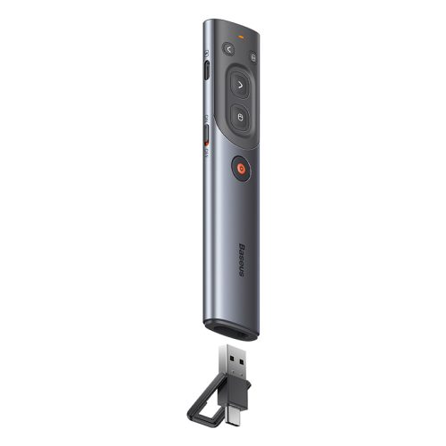 Bút trình chiếu hiệu Baseus Orange Dot AI Wireless Presenter (Red Laser)(Charging) - Hình ảnh 6