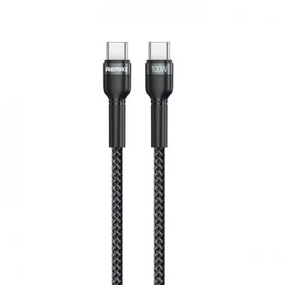 Dây sạc nhanh type C PD100W chính hãng Remax RC-172 dành cho điện thoại Samsung Huawei Xiaomi bện vải siêu bền - Khai phóng tốc độ sạc tối đa cho hệ sinh thái công nghệ của bạn với cáp sạc nhanh <strong>Remax RC-172</strong>. Sợi cáp Type-C to Type-C này hỗ trợ công suất Power Delivery (PD) khủng lên đến 100W, không chỉ kích hoạt chế độ sạc siêu nhanh cho Samsung, Huawei, Xiaomi mà còn đủ sức nạp năng lượng cho cả MacBook và laptop. Thân cáp được bọc vải dù bện mật độ cao siêu bền, chống rối và chống đứt gãy, đảm bảo tuổi thọ vượt trội. Tích hợp chip E-Marker thông minh để điều chỉnh dòng điện an toàn, <strong>Remax RC-172</strong> là giải pháp năng lượng toàn diện, mạnh mẽ và đáng tin cậy cho mọi thiết bị Type-C của bạn.