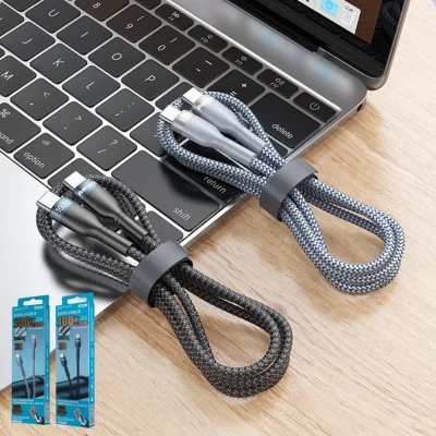 Dây sạc nhanh type C PD100W chính hãng Remax RC-172 dành cho điện thoại Samsung Huawei Xiaomi bện vải siêu bền - Khai phóng tốc độ sạc tối đa cho hệ sinh thái công nghệ của bạn với cáp sạc nhanh <strong>Remax RC-172</strong>. Sợi cáp Type-C to Type-C này hỗ trợ công suất Power Delivery (PD) khủng lên đến 100W, không chỉ kích hoạt chế độ sạc siêu nhanh cho Samsung, Huawei, Xiaomi mà còn đủ sức nạp năng lượng cho cả MacBook và laptop. Thân cáp được bọc vải dù bện mật độ cao siêu bền, chống rối và chống đứt gãy, đảm bảo tuổi thọ vượt trội. Tích hợp chip E-Marker thông minh để điều chỉnh dòng điện an toàn, <strong>Remax RC-172</strong> là giải pháp năng lượng toàn diện, mạnh mẽ và đáng tin cậy cho mọi thiết bị Type-C của bạn.