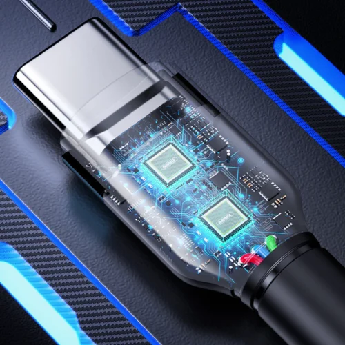 Dây sạc nhanh type C PD100W chính hãng Remax RC-172 dành cho điện thoại Samsung Huawei Xiaomi bện vải siêu bền - Hình ảnh 10