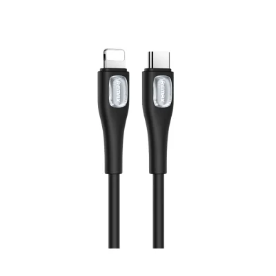 Cáp sạc nhanh Remax RC-C097, công suất 30W, Type-C to L, lõi chất lượng cao, mềm mại và linh hoạt - Nâng tầm trải nghiệm sạc của bạn với cáp sạc nhanh <strong>Remax RC-C097</strong>. Được thiết kế chuyên dụng cho hệ sinh thái Apple, sợi cáp Type-C to Lightning này hỗ trợ công suất sạc nhanh Power Delivery (PD) lên đến 30W, giúp nạp 50% pin cho iPhone chỉ trong 30 phút. Điểm nhấn đặc biệt là lớp vỏ bọc silicone cao cấp siêu mềm mại, linh hoạt, chống rối và mang lại cảm giác cầm nắm cực kỳ dễ chịu. Lõi đồng nguyên chất chất lượng cao cùng chip thông minh tích hợp đảm bảo dòng sạc ổn định và an toàn tuyệt đối cho thiết bị của bạn. Bền bỉ, mạnh mẽ và tinh tế, cáp <strong>Remax RC-C097</strong> là sự thay thế hoàn hảo cho sợi cáp zin, mang đến hiệu suất và độ bền vượt trội.