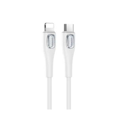 Cáp sạc nhanh Remax RC-C097, công suất 30W, Type-C to L, lõi chất lượng cao, mềm mại và linh hoạt - Nâng tầm trải nghiệm sạc của bạn với cáp sạc nhanh <strong>Remax RC-C097</strong>. Được thiết kế chuyên dụng cho hệ sinh thái Apple, sợi cáp Type-C to Lightning này hỗ trợ công suất sạc nhanh Power Delivery (PD) lên đến 30W, giúp nạp 50% pin cho iPhone chỉ trong 30 phút. Điểm nhấn đặc biệt là lớp vỏ bọc silicone cao cấp siêu mềm mại, linh hoạt, chống rối và mang lại cảm giác cầm nắm cực kỳ dễ chịu. Lõi đồng nguyên chất chất lượng cao cùng chip thông minh tích hợp đảm bảo dòng sạc ổn định và an toàn tuyệt đối cho thiết bị của bạn. Bền bỉ, mạnh mẽ và tinh tế, cáp <strong>Remax RC-C097</strong> là sự thay thế hoàn hảo cho sợi cáp zin, mang đến hiệu suất và độ bền vượt trội.