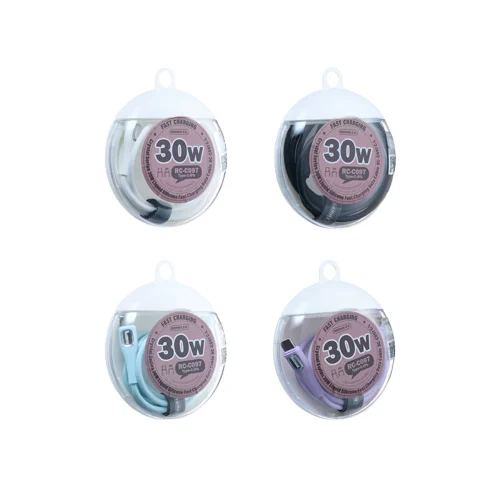Cáp sạc nhanh Remax RC-C097, công suất 30W, Type-C to L, lõi chất lượng cao, mềm mại và linh hoạt - Hình ảnh 6